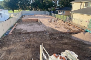 levelling excavations example fro www.darbymnc.com.au
